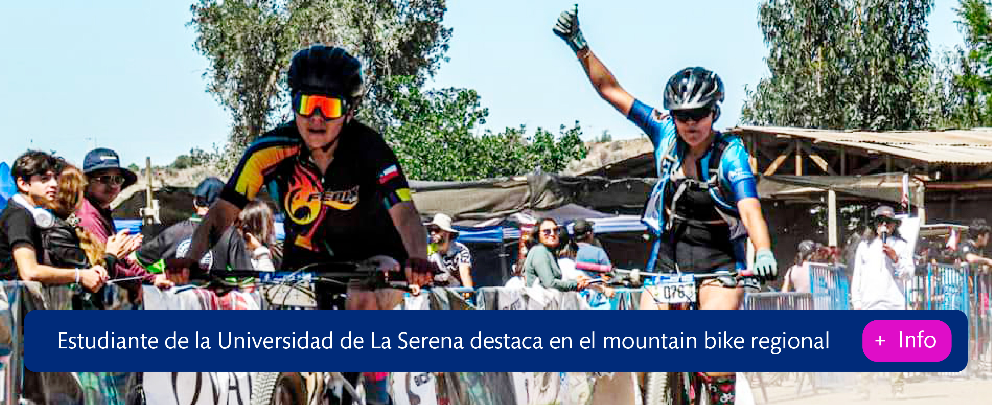 Estudiante de la Universidad de La Serena destaca en el mountain bike regional