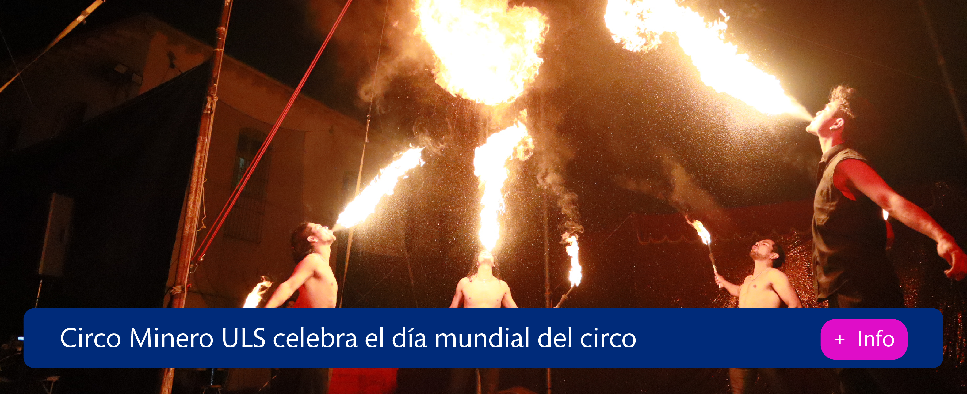 Circo Minero celebra día del circo