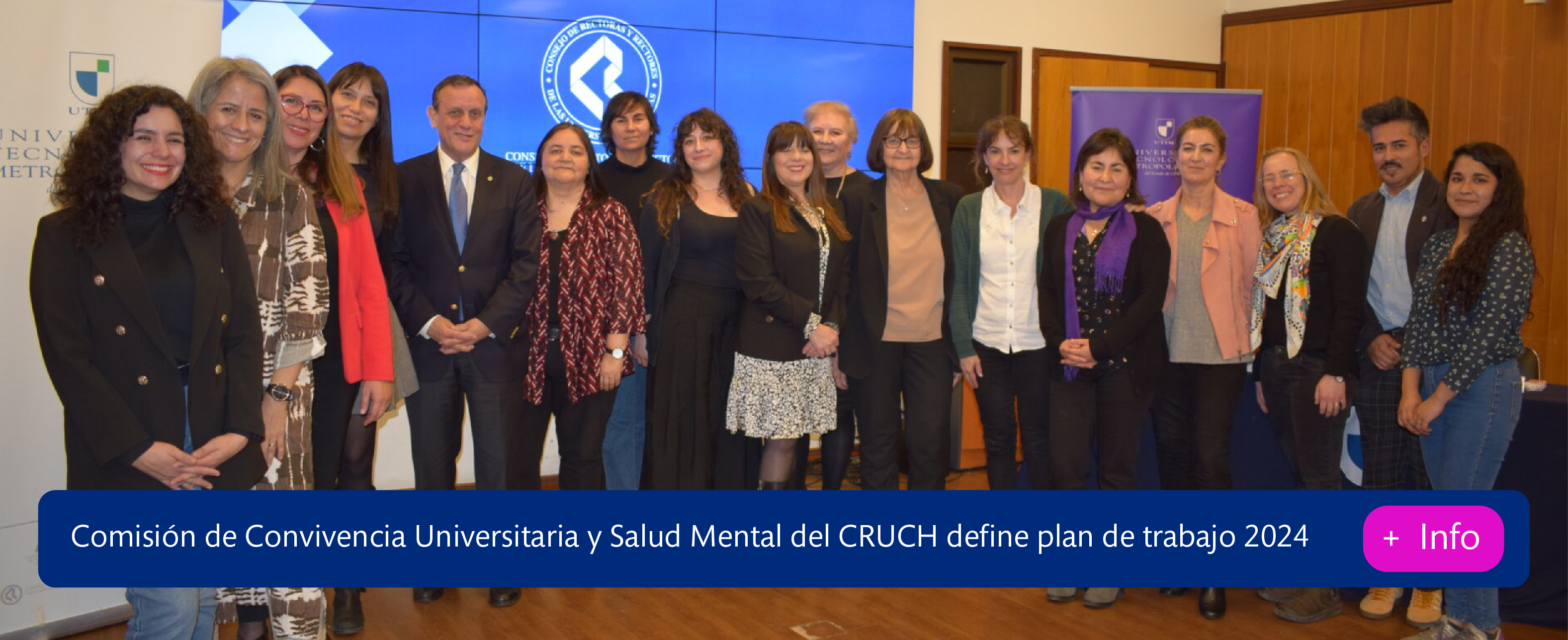 Comisión de Convivencia Universitaria y Salud Mental del CRUCH define plan de trabajo 2024