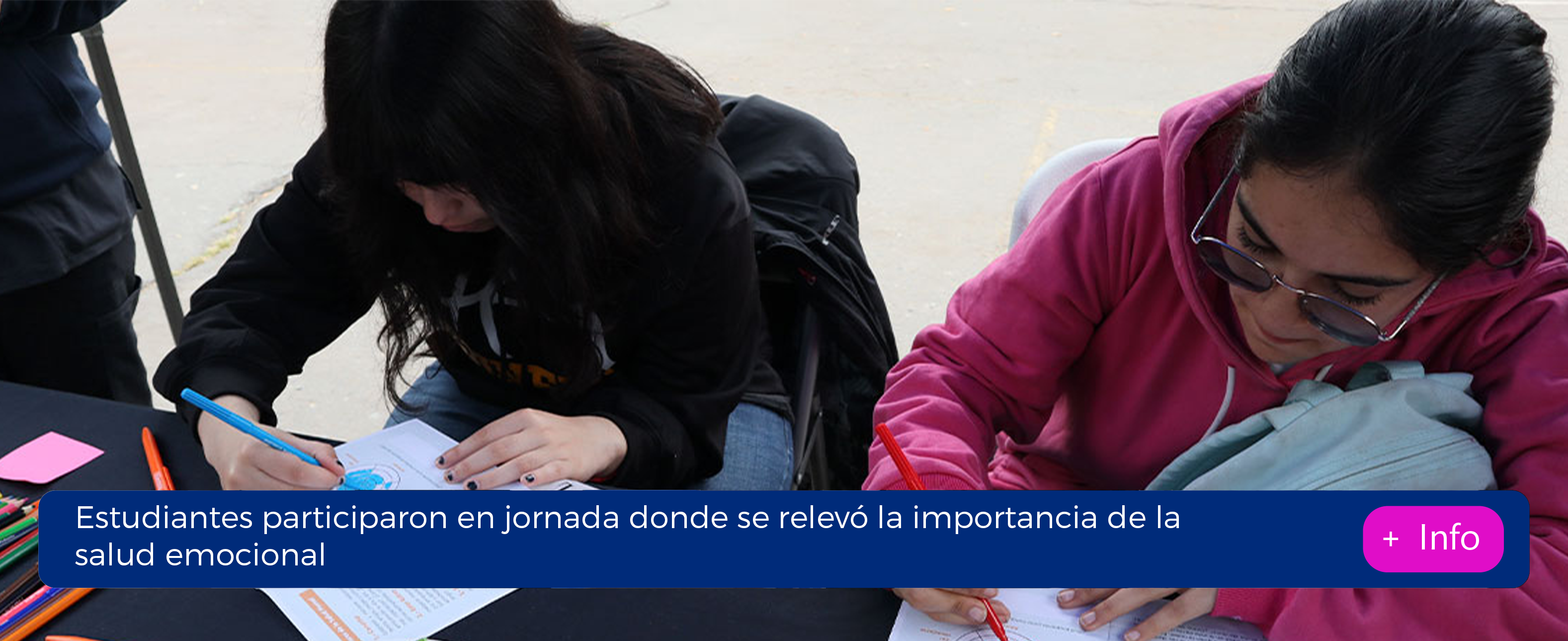 Estudiantes participaron en jornada donde se relevó la importancia de la salud emocional